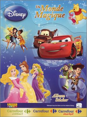 Nouvel Album Panini Carrefour Disney Un Monde Magique
