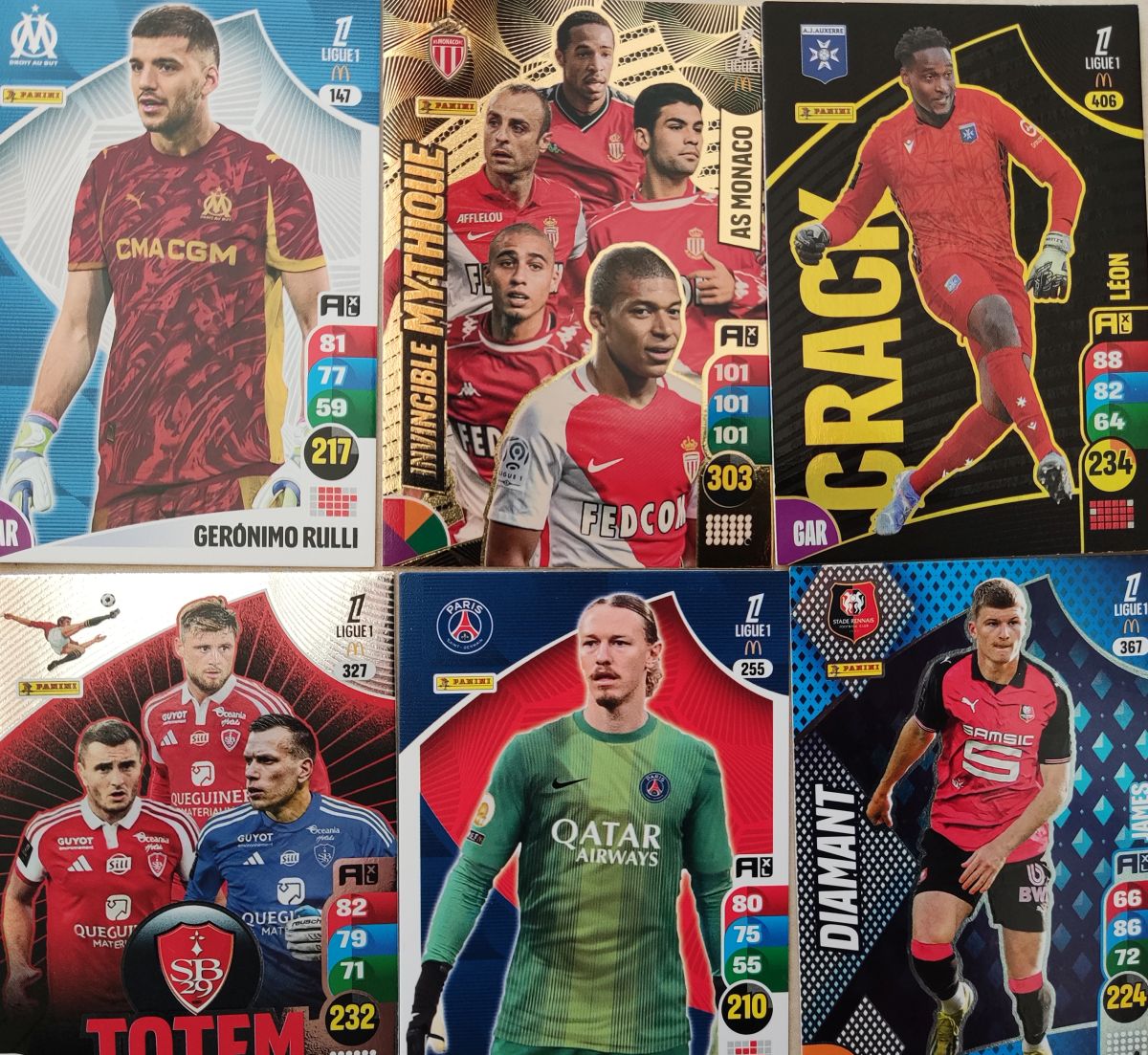 cartes adrenalyn xl ligue 1 2025-2026